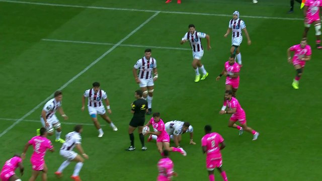 TOP 14 - Essai de Paul GABRILLAGUES (SFP) - Stade Français Paris - Union Bordeaux-Bègles