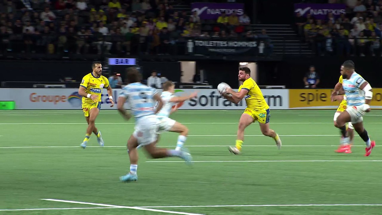 TOP 14 - Essai de Alivereti RAKA (ASM) - Racing 92 - ASM Clermont