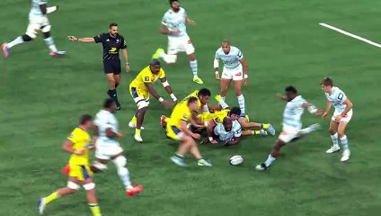 TOP 14 - Essai de Baptiste JAUNEAU (ASM) - Racing 92 - ASM Clermont