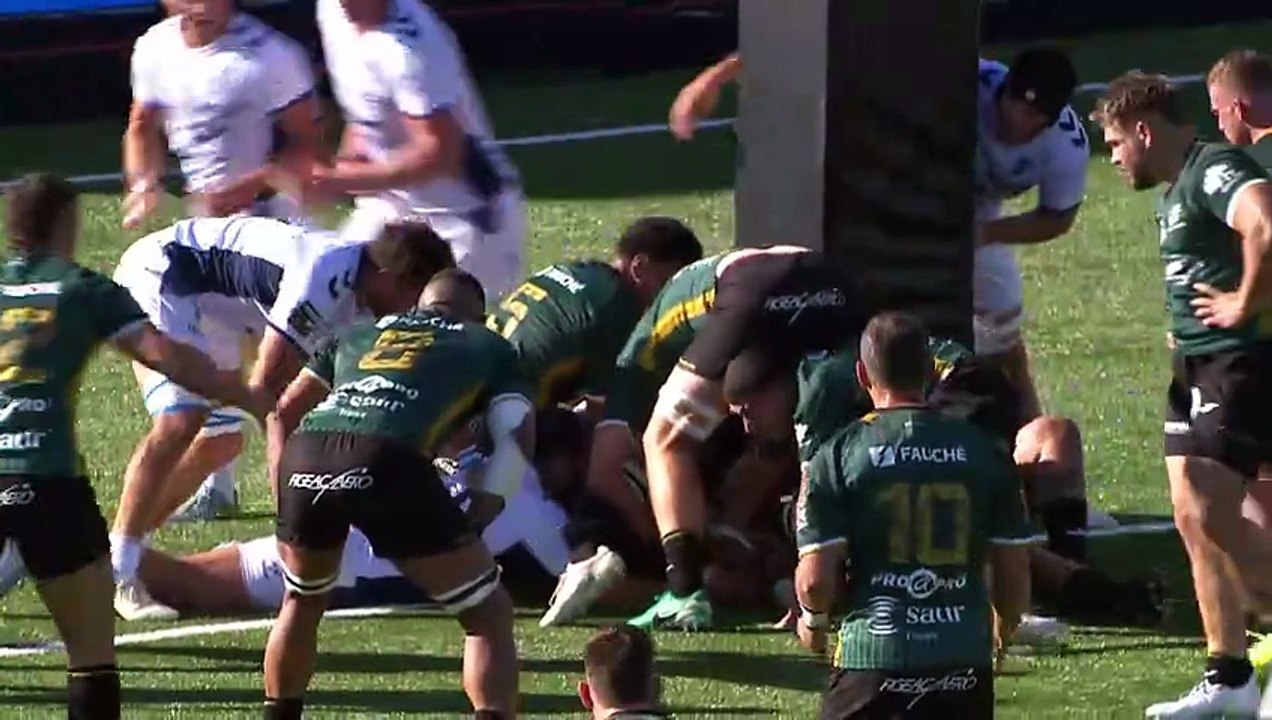 TOP 14 - Essai de Maxime ESPEUT (USM) - US Montauban - Montpellier Hérault Rugby