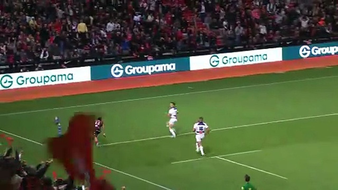 TOP 14 - Essai de Matthis LEBEL 2 (ST) - Stade Toulousain - Castres Olympique