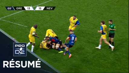 PRO D2 Saison 2025-2026 J04 - Résumé FC Grenoble Rugby - USON Nevers