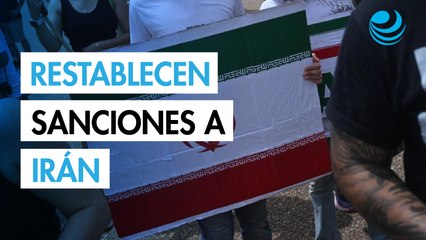 ¿Cuáles son las sanciones que se restablecerán contra Irán?