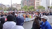 Georgina Orellano se cruzó con las militantes de la Convocatoria Abolicionista Federal