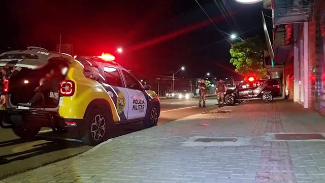 Choque da Polícia Militar prende cinco suspeitos de assalto à mão armada em Cascavel