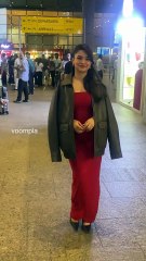 imagine sitting on a flight being this dressed up. we’re happy in our tackies ngl. avneet kaur