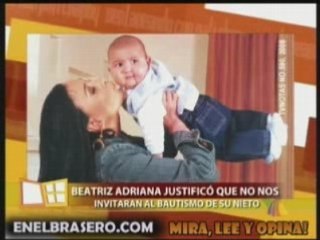 LA HIJA DE BEATRIZ ADRIANA SACO LAS GARRAS