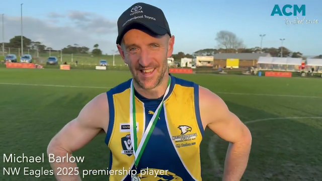 HFNL football grand final: Michael Barlow, North Warrnambool Eagles