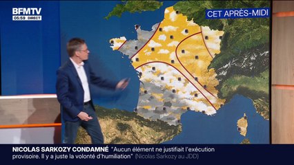 Des nuages attendus dans le nord-ouest et le sud-ouest, un temps dégagé pour le reste de la France...La météo de ce dimanche 28 septembre