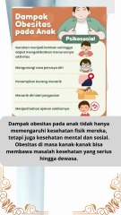 Apa saja Dampak Obesitas pada Anak