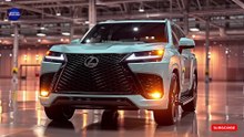 New 2025 Lexus LX Hybrid Unveiled