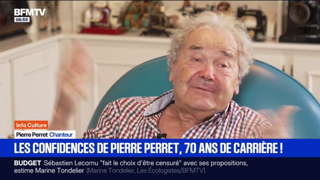 Les confidences de Pierre Perret pour les 70 ans de sa carrière