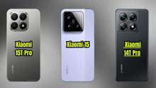Xiaomi 15T Pro vs Xiaomi 15 vs Xiaomi 14T Pro