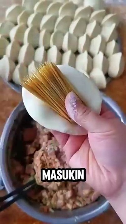 dumpling isi tusuk gigi⁉️