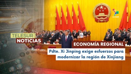 Pdte. Xi Jinping instó a modernizar Xinjiang en conmemoración del 70º aniversario
