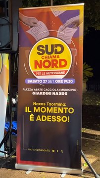 Cateno De Luca - Naxos Taormina il momento è adesso! (27.09.25)
