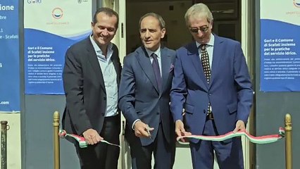 Scafati (SA) - Aliberti: INAUGURATO LO SPORTELLO GORI AL COMUNE DI SCAFATI (26.09.25)