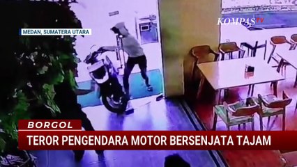 Bikin Resah! Teror Pengendara Motor Bersenjata Tajam di Medan, 1 Orang Terluka | BORGOL