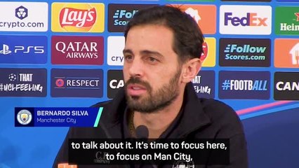 'I know exactly what I'm going to do' - Bernardo Silva on Man City future