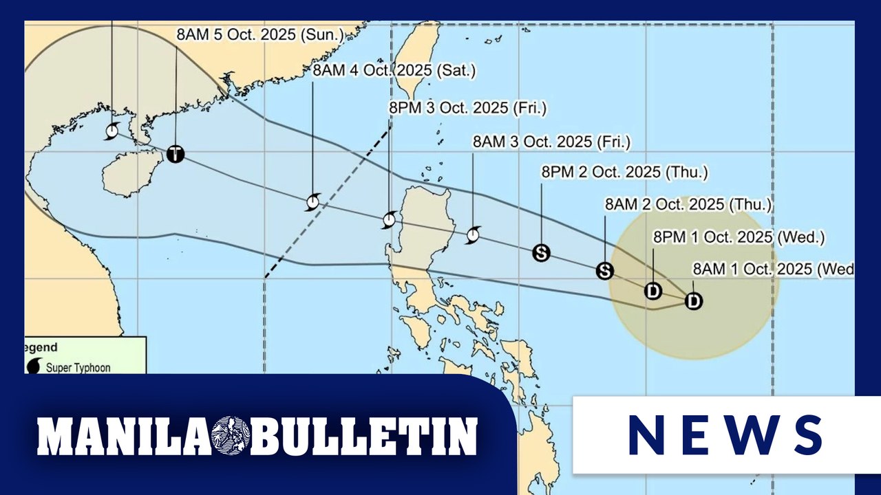 'Paolo' may make landfall over Isabela or Aurora on Oct. 3 — PAGASA