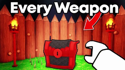 ROBLOX | I Unlocked EVERY Weapon in 99 Nights in the Forest!