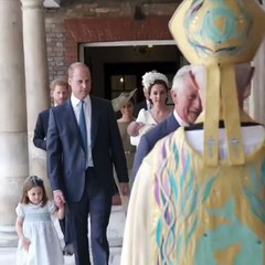 شاهدي مراسم عمادة الأمير لويس