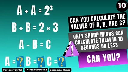 Can you calculate the values of A, B, and C? (P.2) 🔠