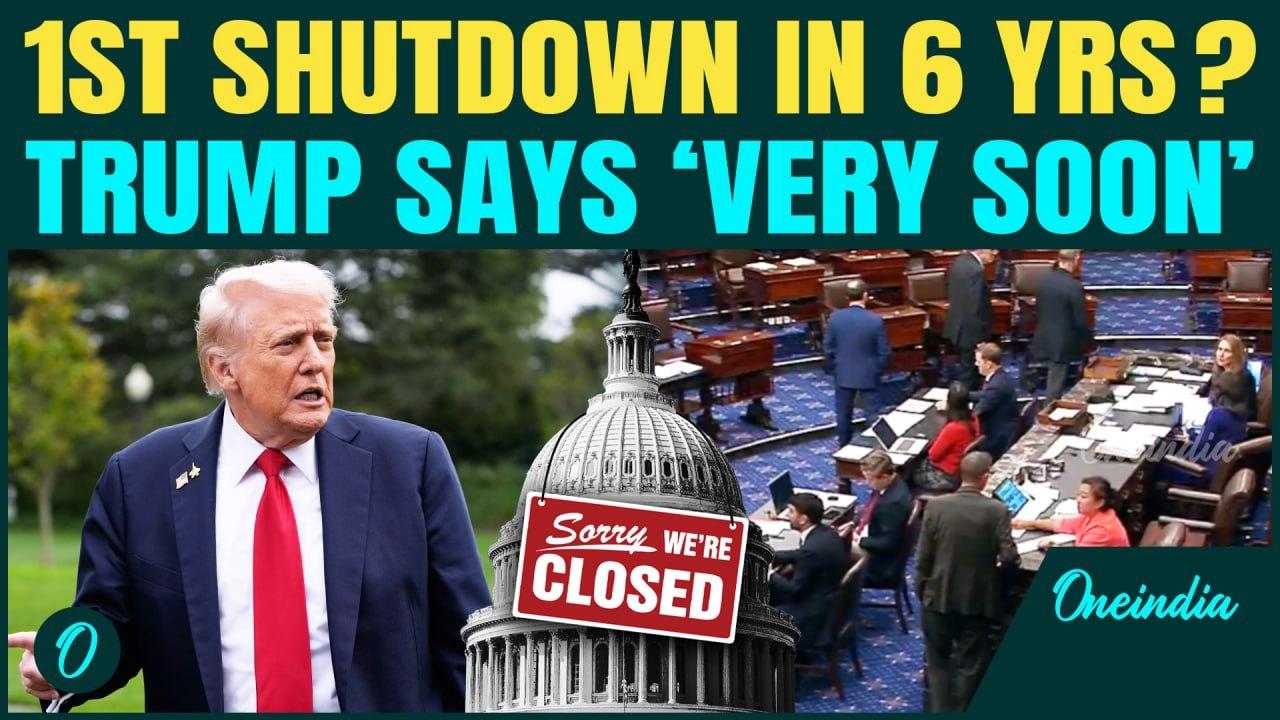 U.S Government Faces Midnight Shutdown: Trump Signals No Deal After Acrimonious White House Talks