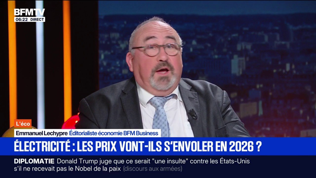 Electricité: les prix vont-ils augmenter en 2026 ?