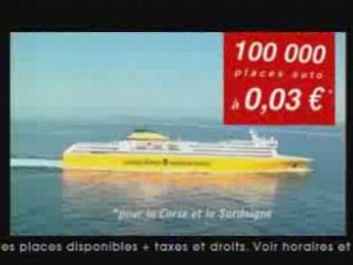 Pub corsica ferries 2007