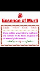 🇲🇰 Essence of Murli 3 October 2025 English in Male Voice | #brahmakumarismurli #madhuban #shantivan