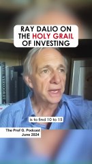 Ray Dalio On The Holy Grail of Investing