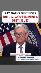 Ray Dalio Discusses the U.S. Government’s Debt Issues