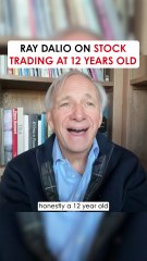 Ray Dalio on Stock Trading at 12 Years Old