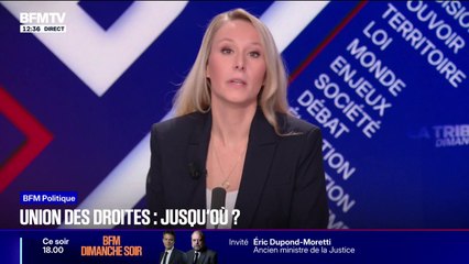 "Le Rassemblement national est incontournable mais n'est pas suffisant", explique Marion Maréchal qui appelle à une "coalition des droites"