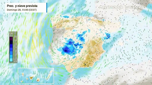 Lluvias torrenciales en el Mediterráneo