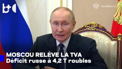 Poutine est à court d'argent... Économie sous pression, taxes en hausse, dépenses en baisse