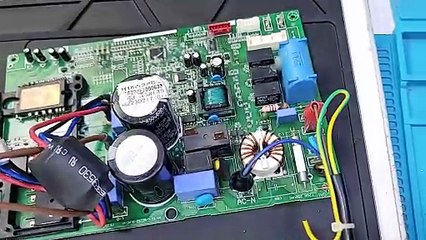 PEL Dawlance  DC inverter ac F1 error code inverter PCB training center #478