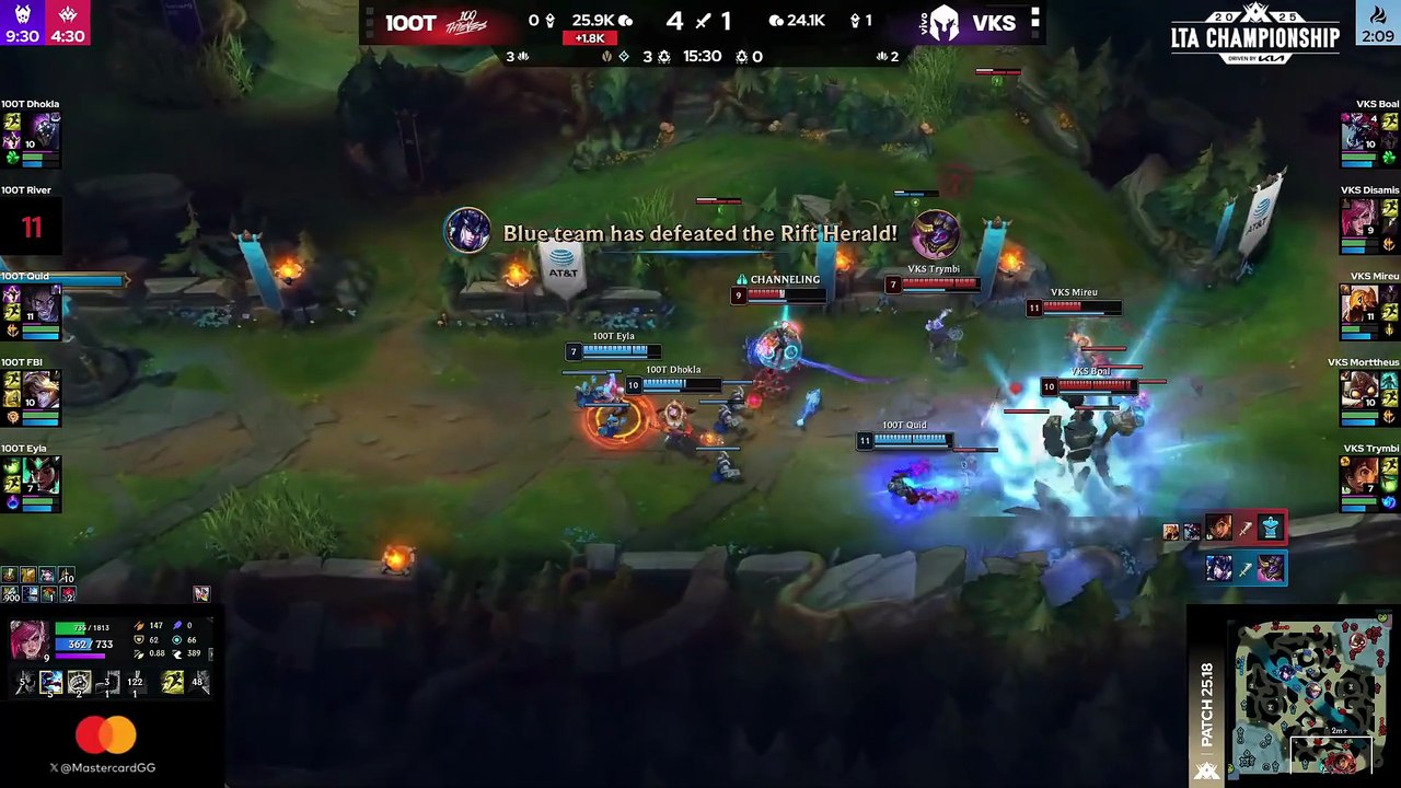 100T vs VKS Lower Final | LTA Cross Conference 2025 – Highlights (Game 3)