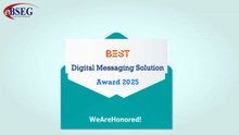 eBSEG Honored with Best Digital Messaging Solution Award 2025