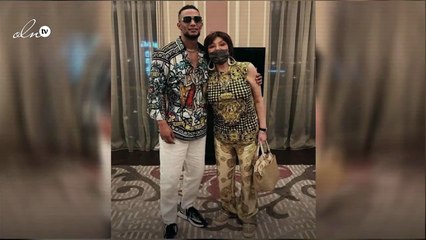 محمد رمضان يُقبل يد نبيلة عبيد