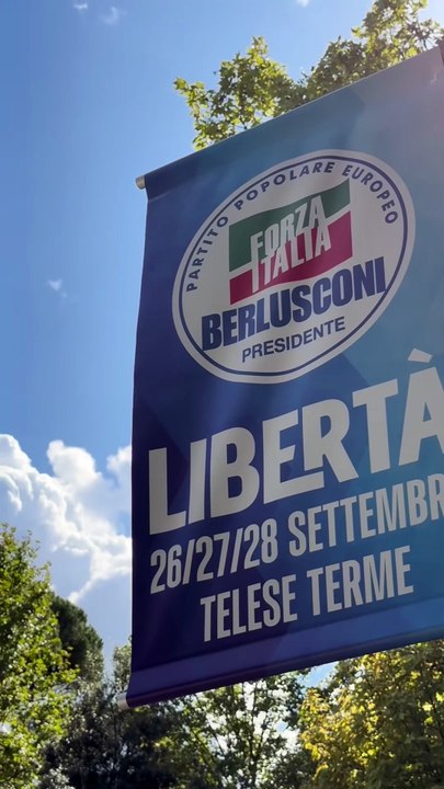 Forza Italia - Un volo di #Libertà. Telese Terme (28.09.25)
