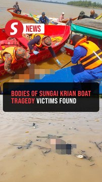 Sungai Krian boat tragedy: Bodies of three remaining victims found