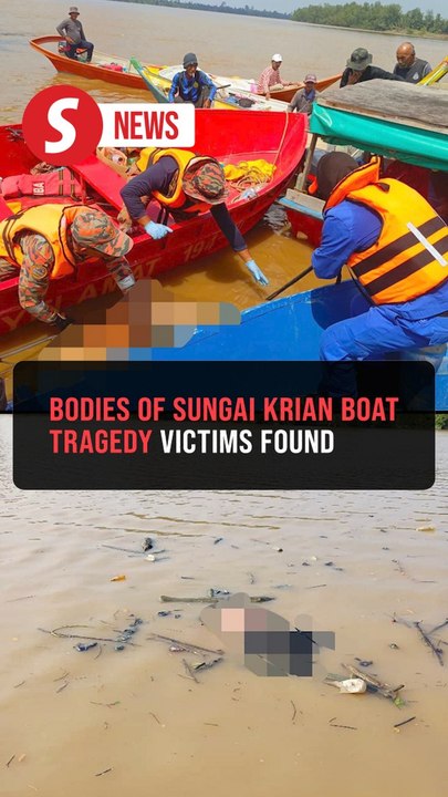 Sungai Krian boat tragedy: Bodies of three remaining victims found