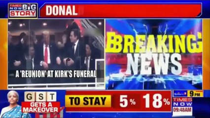 Charlie Kirk Memorial: Trump Meets Elon Musk | Viral Handshake Video | US News | World News