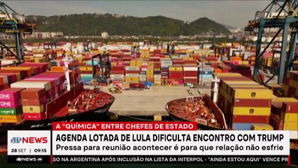 Agenda lotada de Lula dificulta encontro com Trump; Vilela e Almeida repercutem