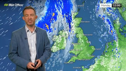 Met Office Sunday Evening Weather Forecast 28/09/2025