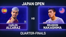 Alcaraz charges into Japan Open semis