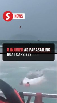 Boat capsizes in Langkawi, eight injured