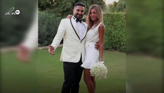 الصور الأولى من عقد قران أحمد سعد وعلياء بسيوني